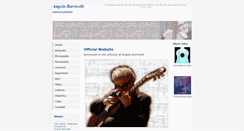 Desktop Screenshot of angelobarricelli.com